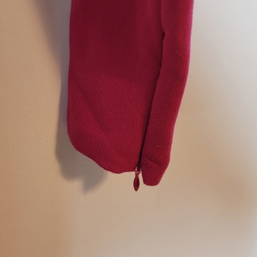 Zara Fuchsia Long Sleeve Dress - Picture 3 of 15